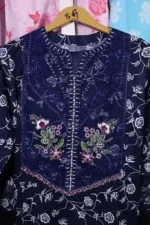 Floral Printed & Embroidered Neckline Dress Trio - Image 6