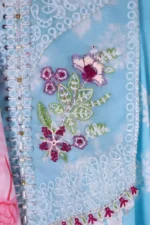 Floral Printed & Embroidered Neckline Dress Trio - Image 7